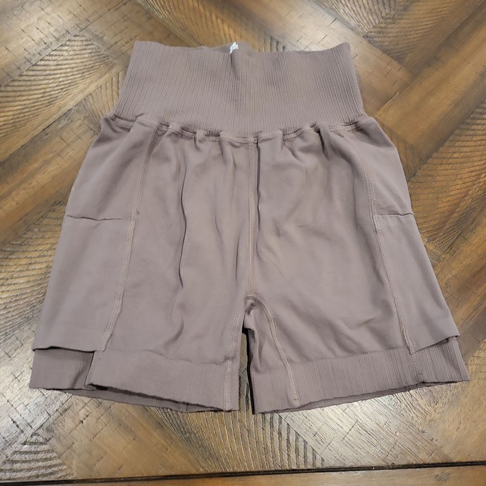 Free People Good Karma Tennis Shorts XS/S Brown
